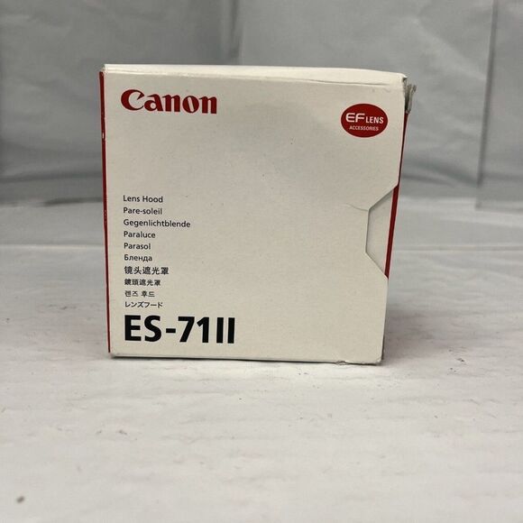 Pixco ES-71Ⅱ 2660A001 Bayonet Mount Lens Hood for Canon EF 50mm F/1.4 USM PB14 - Picture 1 of 7